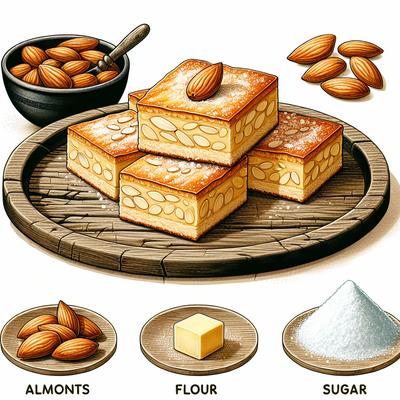 Image of Scandinavian Almond Bars