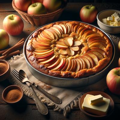 Image of Scandinavian Apple Cake