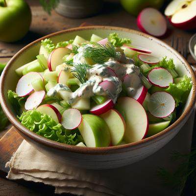 Image of Scandinavian Apple Salad