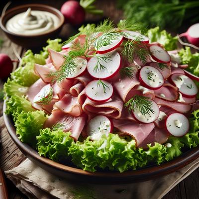 Image of Scandinavian Ham Salad