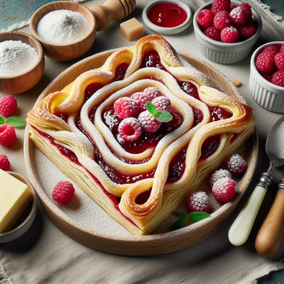 Image of Scandinavian Raspberry Ribbons