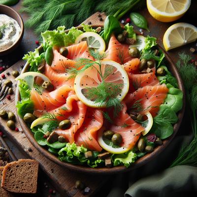 Image of Scandinavian Salmon Salad