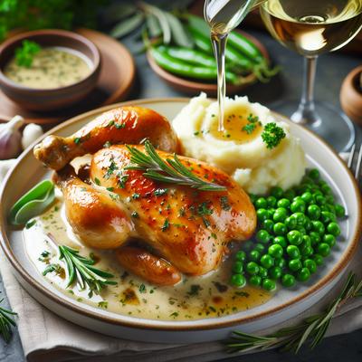 Image of Scarborough Fair Chicken with White Wine
