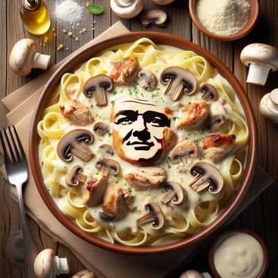 Image of Scarface Chicken Mushroom Alfredo
