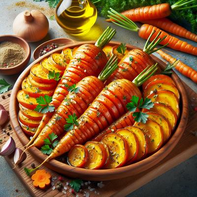 Image of Scarfies Delicious Baked Carrots