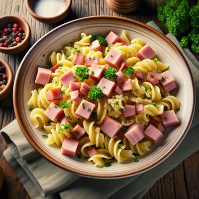 Image of Schinkenfleckerlin Noodles Ham