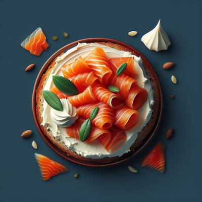 Image of Schmear Cream Cheese with Lox Spread