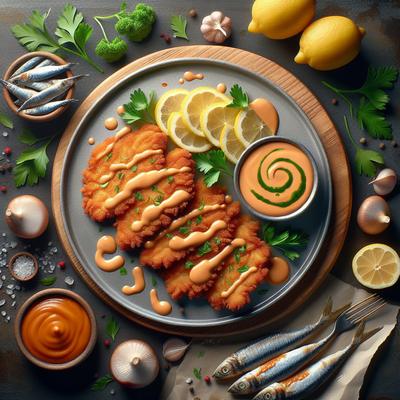 Image of Schnitzel with Anchovy Sauce