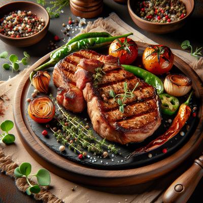 Image of Schweinsteak Grilled Pork Filets
