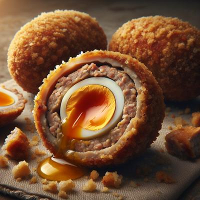 Image of Scotch Eggs Baked Not Fried