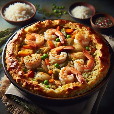 Image of Scotti's Shrimp or Chicken and Rice Casserole