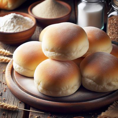 Image of Scottish Baps Soft Morning Bread Rolls