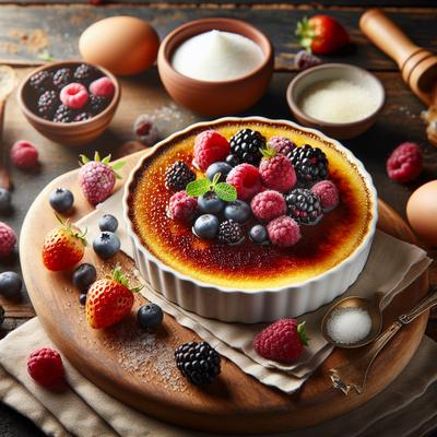 Image of Scottish Berry Brulee