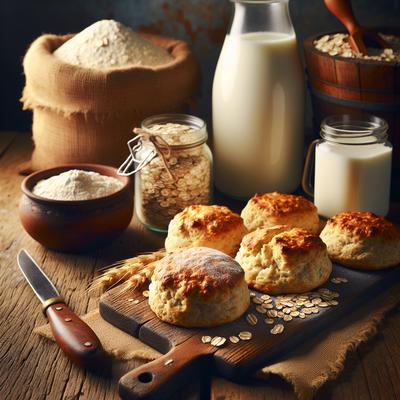 Image of Scottish Buttermilk Oat Scones