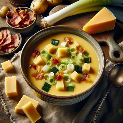 Image of Scottish Cheddar Cheese Soup