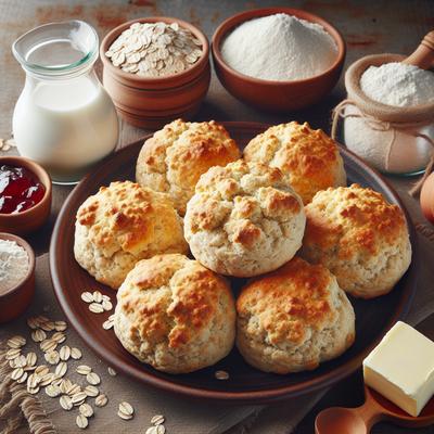 Image of Scottish Oatmeal Drop Scones