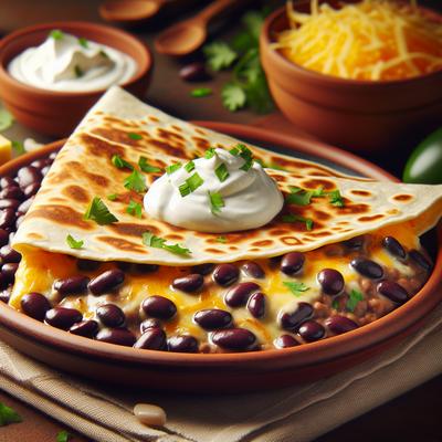 Image of Scout's Black Bean Quesadillas
