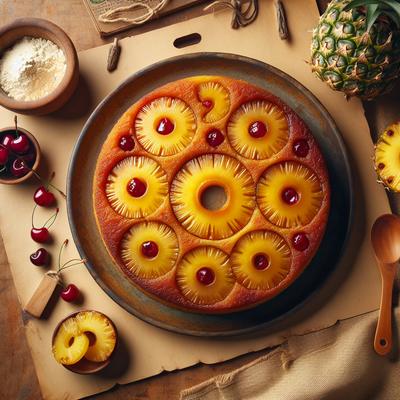 Image of Scout Camp Pineapple Upside Down Cake