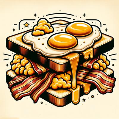 Image of Scrambled Egg and Bacon Sandwich