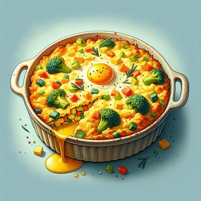 Image of Scrambled Egg Casserole