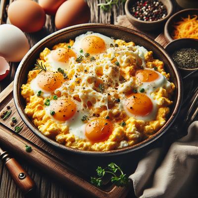 Image of Scrambled Egg Cheesy Thingy