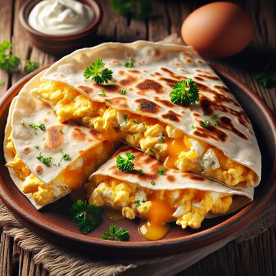 Image of Scrambled Egg Quesadillas