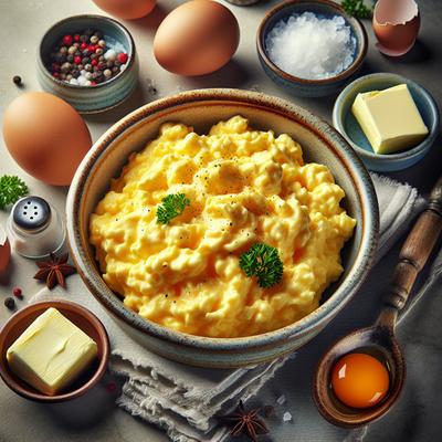 Image of Scrambled Eggs Oeufs Brouills