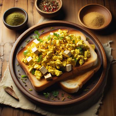 Image of Scrambled Tofu on Toast