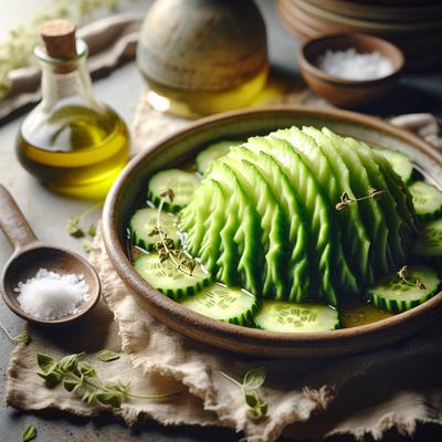 Image of Scraped Cucumber