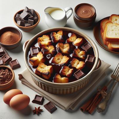 Image of Scripps College Double Chocolate Bread Pudding