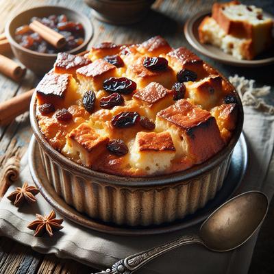Image of Scrummy Very Rich Easy Bread Pudding