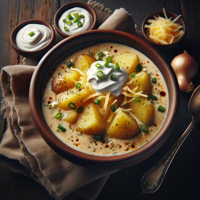Image of Scrumptious Baked Potato Soup