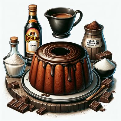 Image of Scrumptious Moist Kahlua Cake
