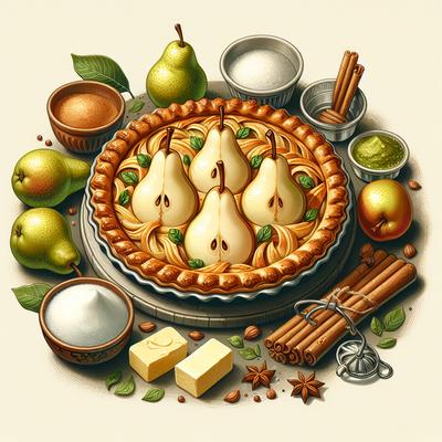 Image of Scrumptious Pear Pie