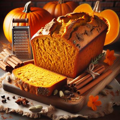Image of Scrumptious Pumpkin Spice Bread