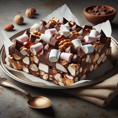 Image of Scrumptious Rocky Road Nougatine