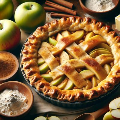 Image of Scrumptious Swedish Apple Pie