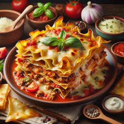 Image of Scrumptious Won Ton Lasagne