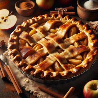 Image of Scrunchy Apple Pie