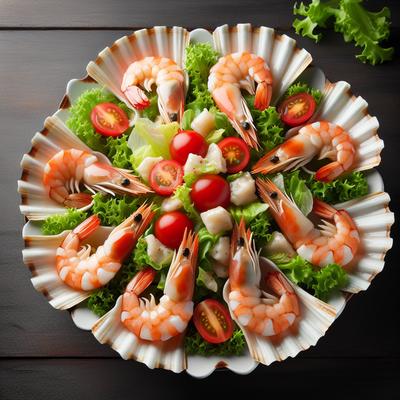 Image of Sea Shell Shrimp Salad