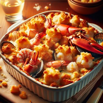 Image of Seafood Casserole for 2
