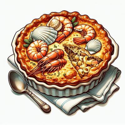 Image of Seafood Casserole or Yummy Tuna Casserole