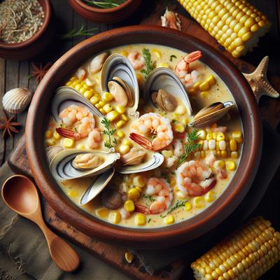 Image of Seafood Corn Chowder