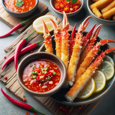 Image of Seafood Crab Sticks with Chilli Sauce