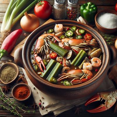 Image of Seafood Gumbo Crock Pot