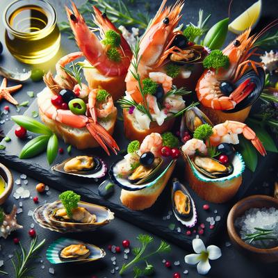 Image of Seafood Hors D Oeuvres