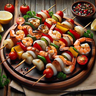 Image of Seafood Kabobs