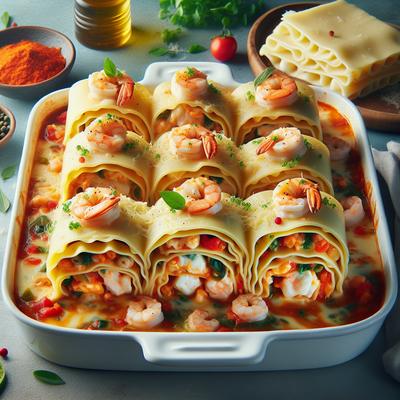 Image of Seafood Lasagna Rollups