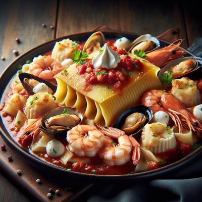 Image of Seafood Manicotti