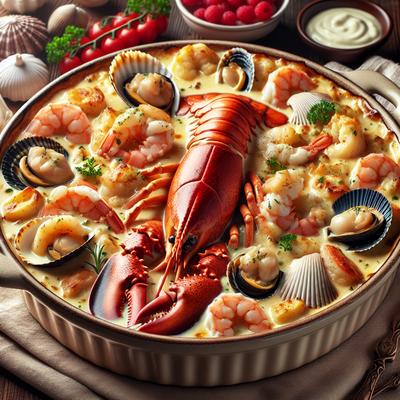 Image of Seafood Newburg Casserole